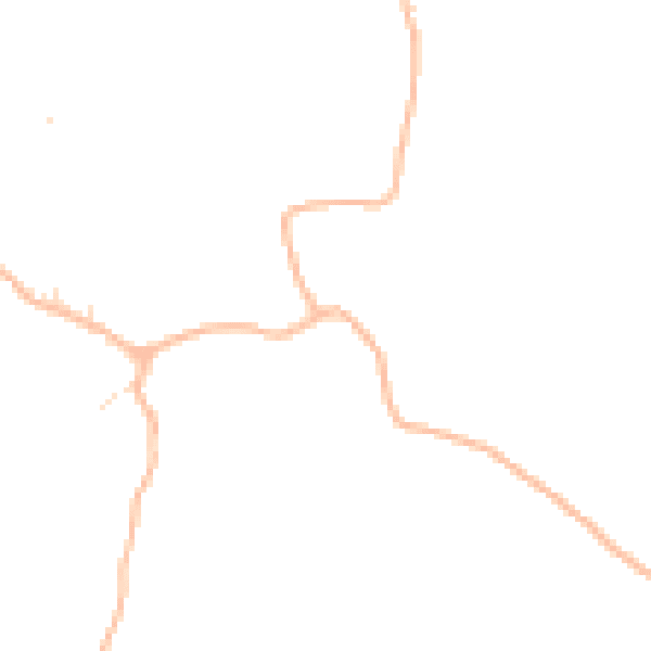 Daytime road noise heatmap for EX6 7PT