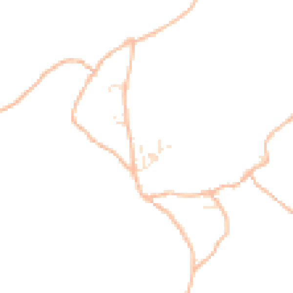 Daytime road noise heatmap for EX6 7QD