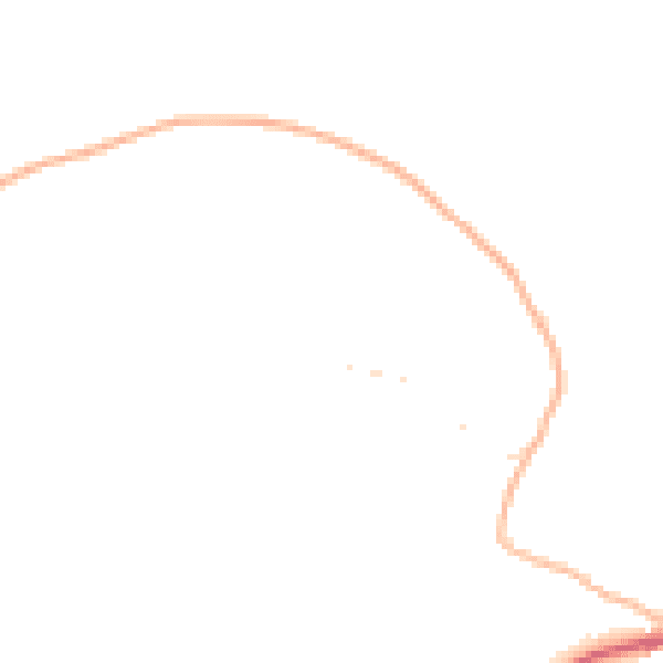 Daytime road noise heatmap for EX6 7RZ