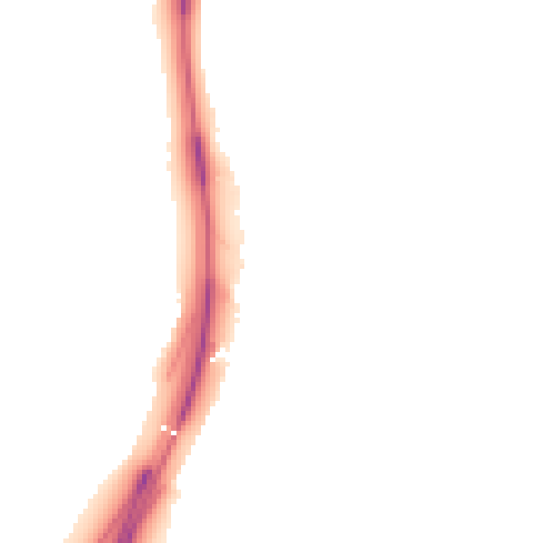 Night-time road noise heatmap for EX6 7UB