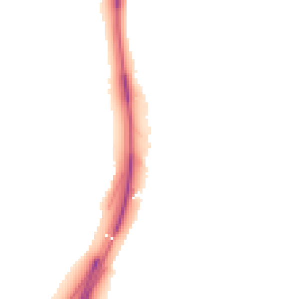 Night-time road noise heatmap for EX6 7UD