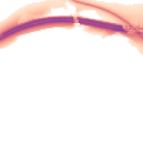 Night-time road noise heatmap for EX6 8TB
