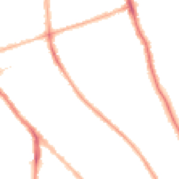 Night-time road noise heatmap for FY1 4ER