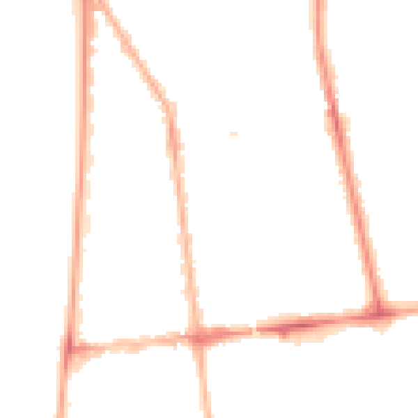 Night-time road noise heatmap for FY1 6HR