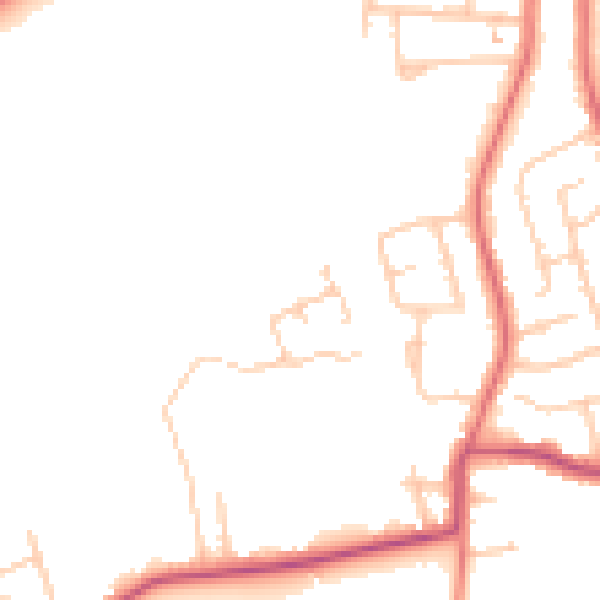 Daytime road noise heatmap for FY3 0AF
