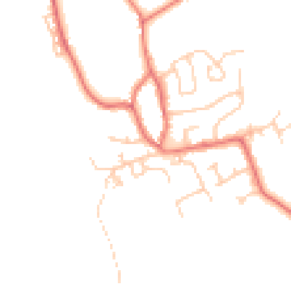 Daytime road noise heatmap for FY3 0AT