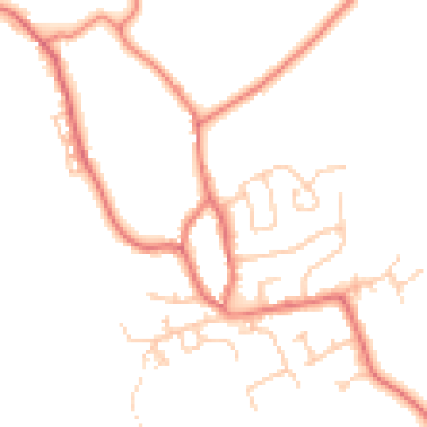 Daytime road noise heatmap for FY3 0BH