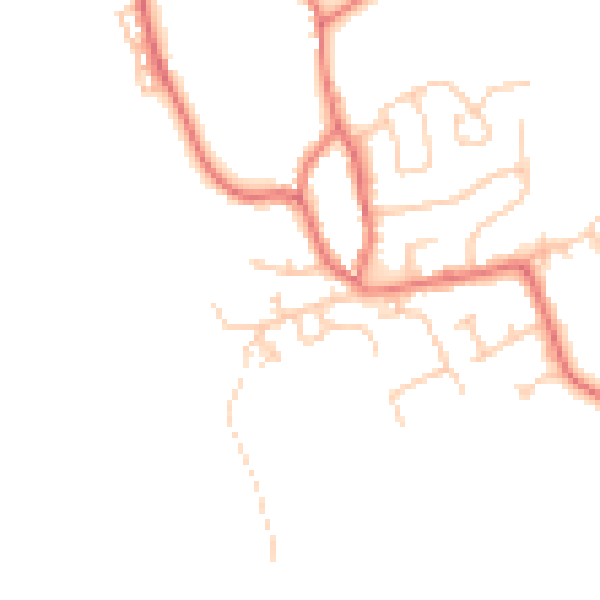 Daytime road noise heatmap for FY3 0BY