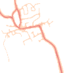 Daytime road noise heatmap for FY3 0DG