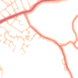 Daytime road noise heatmap for FY3 0EG