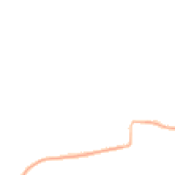 Night-time road noise heatmap for FY3 0ER
