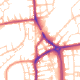 Daytime road noise heatmap for FY3 7HP