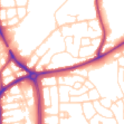Daytime road noise heatmap for FY3 7LA