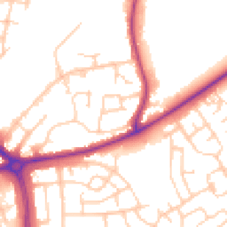 Daytime road noise heatmap for FY3 7LQ