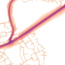 Daytime road noise heatmap for FY3 7UP