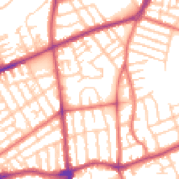 Daytime road noise heatmap for FY3 8AG