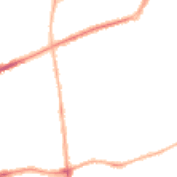 Night-time road noise heatmap for FY3 8AG