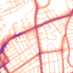 Daytime road noise heatmap for FY3 8AY