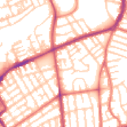 Daytime road noise heatmap for FY3 8BE