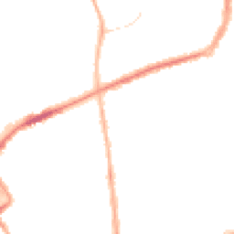 Night-time road noise heatmap for FY3 8BE