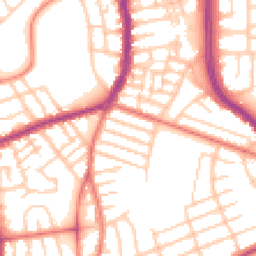 Daytime road noise heatmap for FY3 8EQ