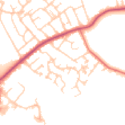 Daytime road noise heatmap for FY3 8FS
