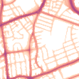 Daytime road noise heatmap for FY3 8HN