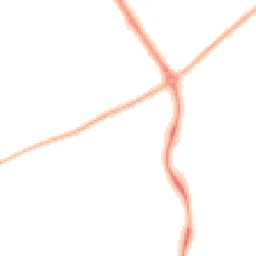 Night-time road noise heatmap for FY3 8NA