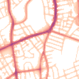 Daytime road noise heatmap for FY3 8RF