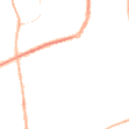 Night-time road noise heatmap for FY3 8RQ