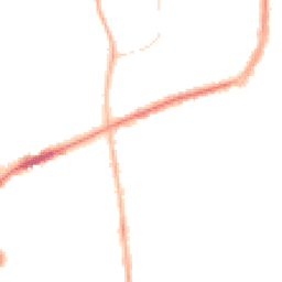 Night-time road noise heatmap for FY3 8SE