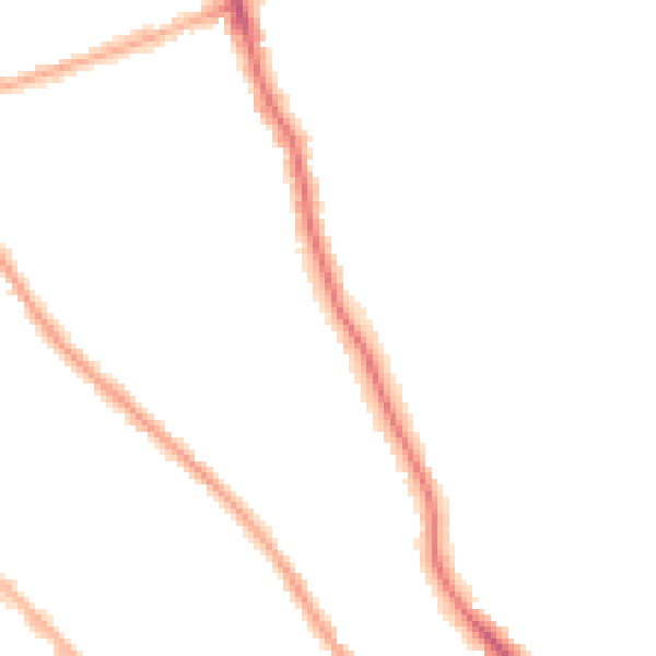 Night-time road noise heatmap for FY3 9EP