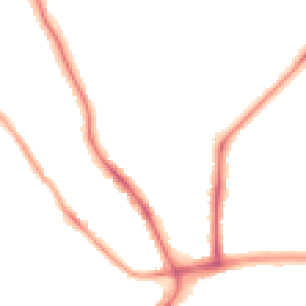 Night-time road noise heatmap for FY3 9LH
