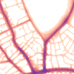 Daytime road noise heatmap for FY3 9LQ