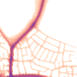 Daytime road noise heatmap for FY3 9RX
