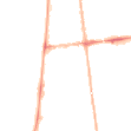 Night-time road noise heatmap for FY4 1BS