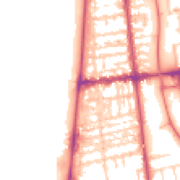 Daytime road noise heatmap for FY4 1BT