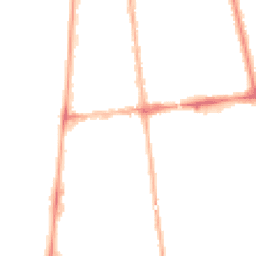 Night-time road noise heatmap for FY4 1DE