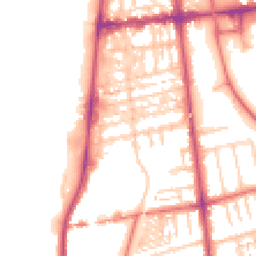 Daytime road noise heatmap for FY4 1HG