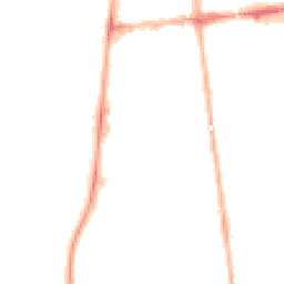 Night-time road noise heatmap for FY4 1HG