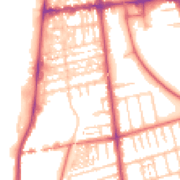 Daytime road noise heatmap for FY4 1HL