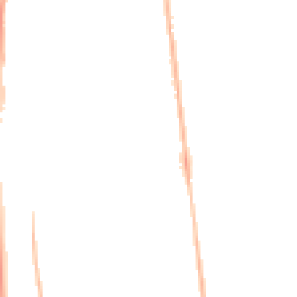 Night-time road noise heatmap for FY4 1LP