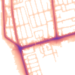 Daytime road noise heatmap for FY4 1QR