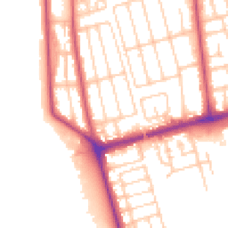 Daytime road noise heatmap for FY4 1SH
