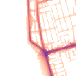 Daytime road noise heatmap for FY4 1SX