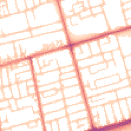 Daytime road noise heatmap for FY4 2LG