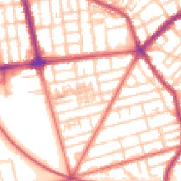 Daytime road noise heatmap for FY4 3BB