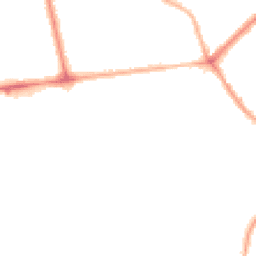 Night-time road noise heatmap for FY4 3BQ