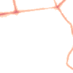 Night-time road noise heatmap for FY4 3BX