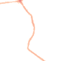 Night-time road noise heatmap for FY4 3HF